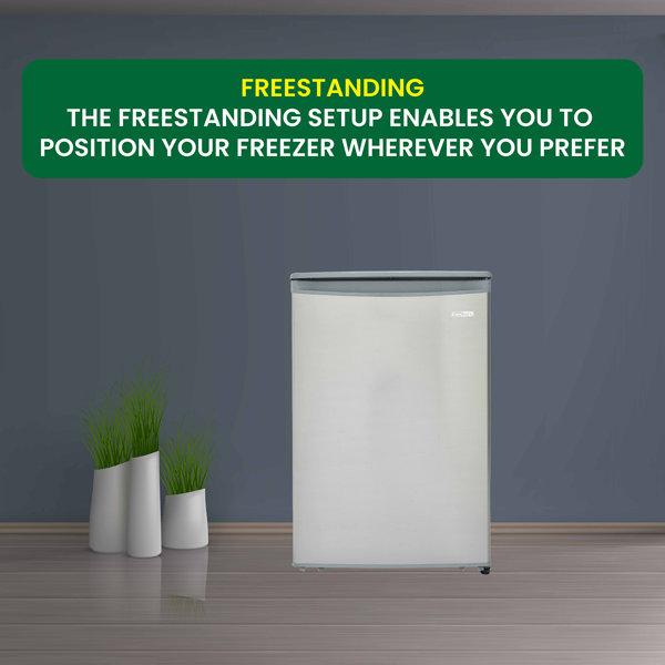 Equator Advanced Appliances 4.3 Cubic Feet Upright Freezer with